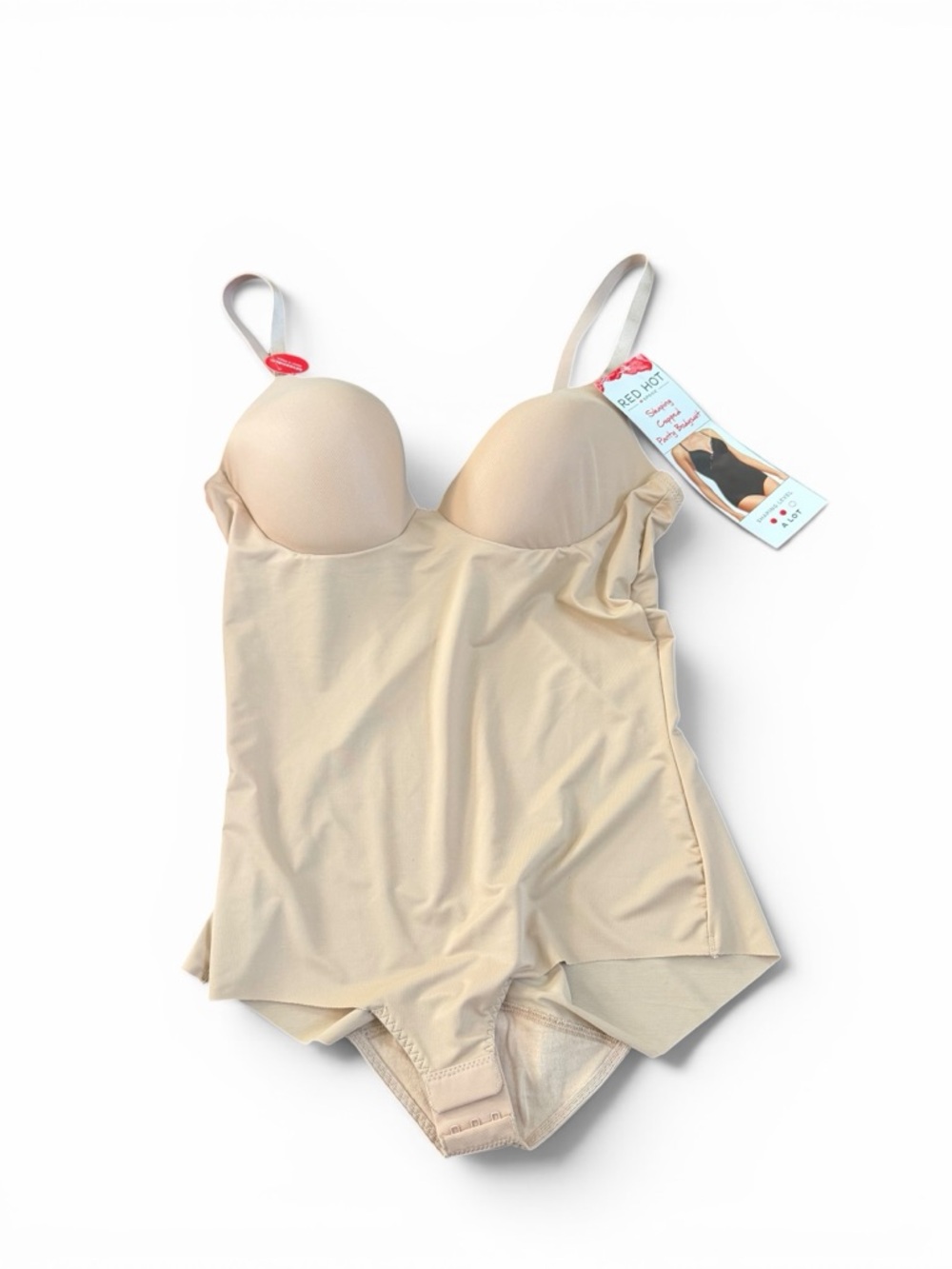 SPANX Nude Shaping Bodysuit with Built-In Cups